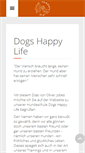 Mobile Screenshot of dogs-happy-life.de